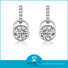 Wholesale Simple Style 925 Silver Drop Earrings (SH-J0110)